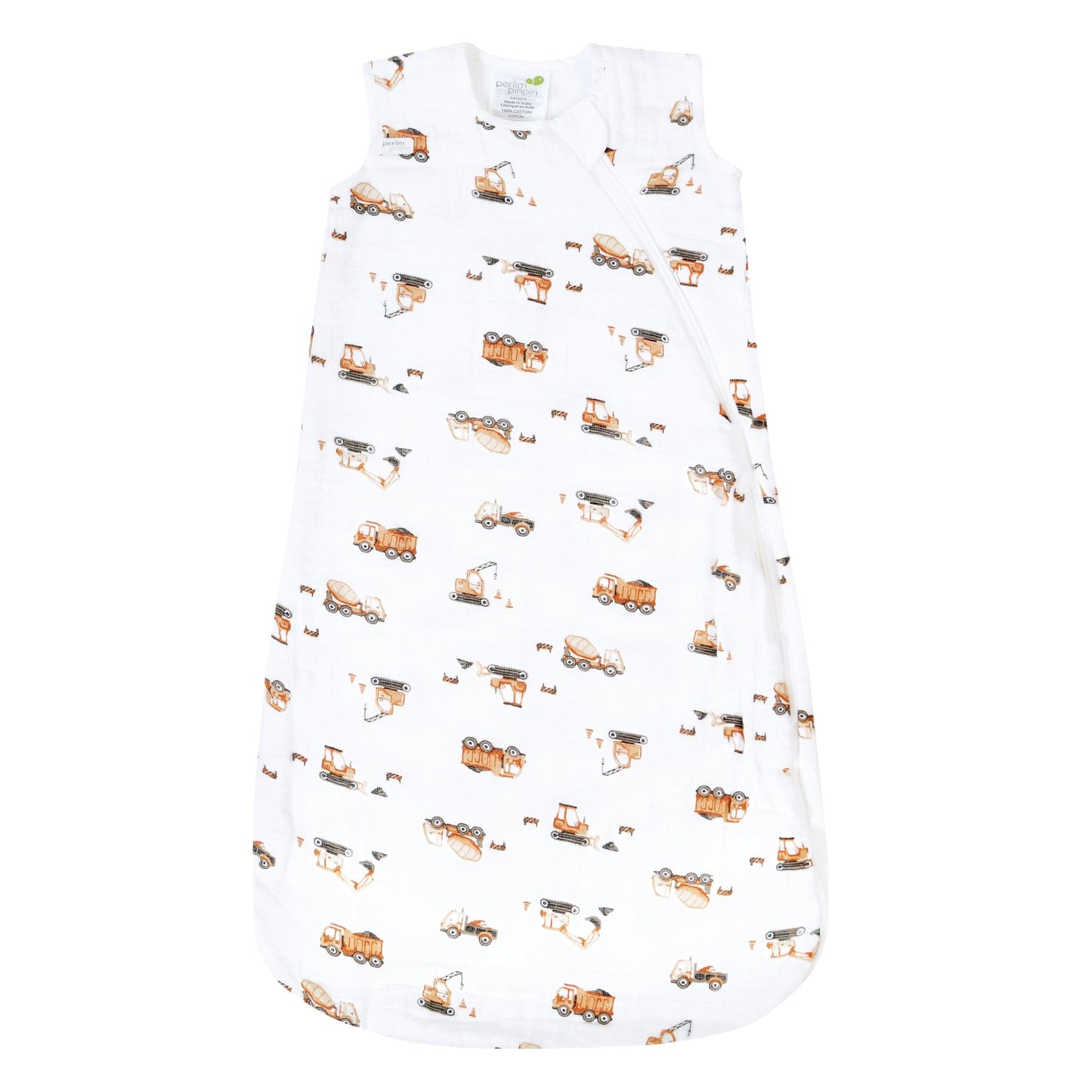 Cotton muslin sleep sack - Construction (0.7 tog)