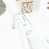 Cotton muslin sleep sack - Farm (0.7 tog)