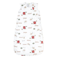 Cotton muslin sleep sack - Farm (0.7 tog)