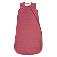 Cotton muslin sleep sack - Raspberry (0.7 tog)