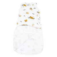 Cotton muslin sleep sack - Jungle (0.7 tog)
