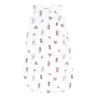 Cotton muslin sleep sack - Moles (0.7 tog)