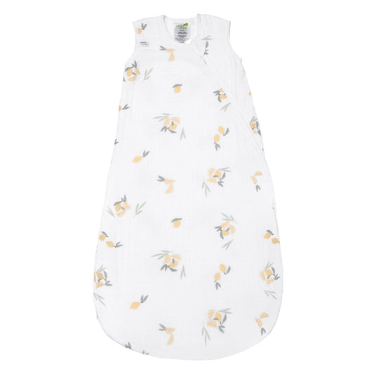 Cotton muslin sleep sack - Lemons (0.7 tog)