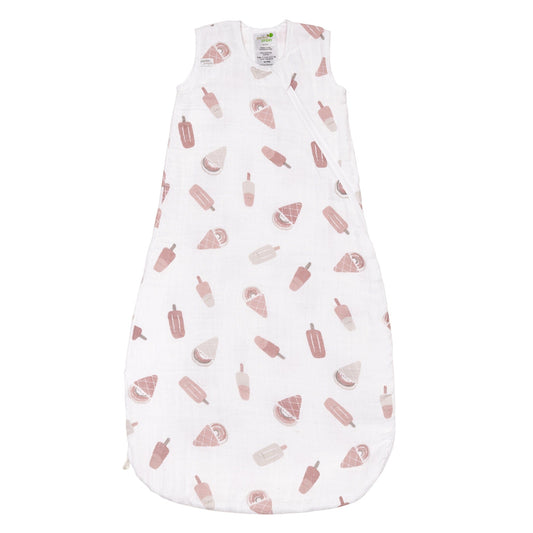 Cotton muslin sleep sack - Ice Cream (0.7 tog)