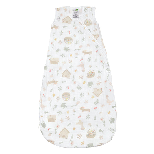 Sac de nuit mousseline de coton - Picnic (0.7 tog)