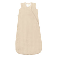 Organic cotton waffle sleep sack - Curry (1.0 tog)