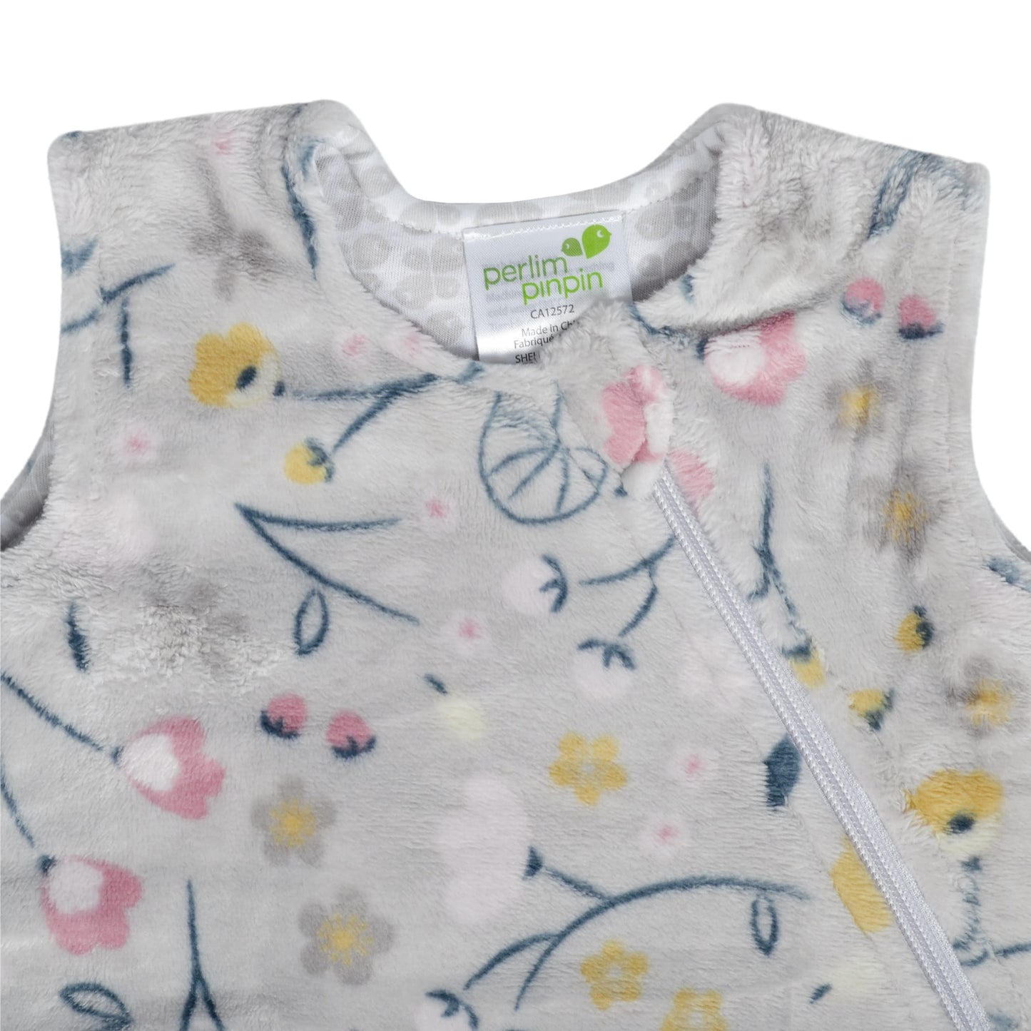 Sac de nuit en peluche - Floral (1.5 Togs)
