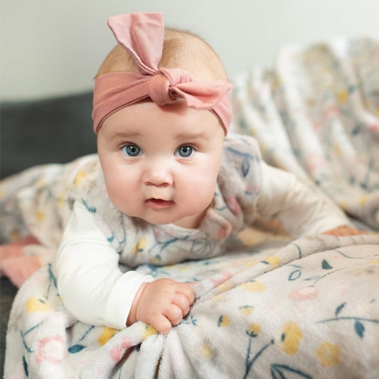 Plush sleep sack - Floral (1.5 togs)