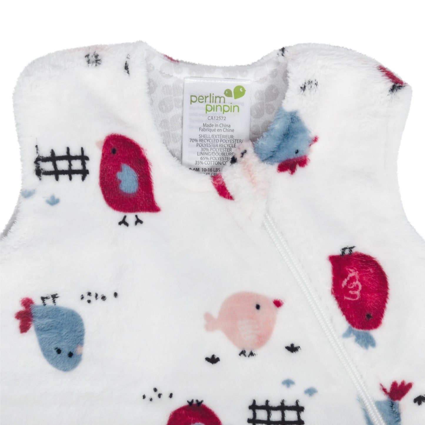 Sac de nuit en peluche - Ferme (1.5 Togs)