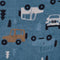 Plush sleep sack - Trucks (1.5 togs)