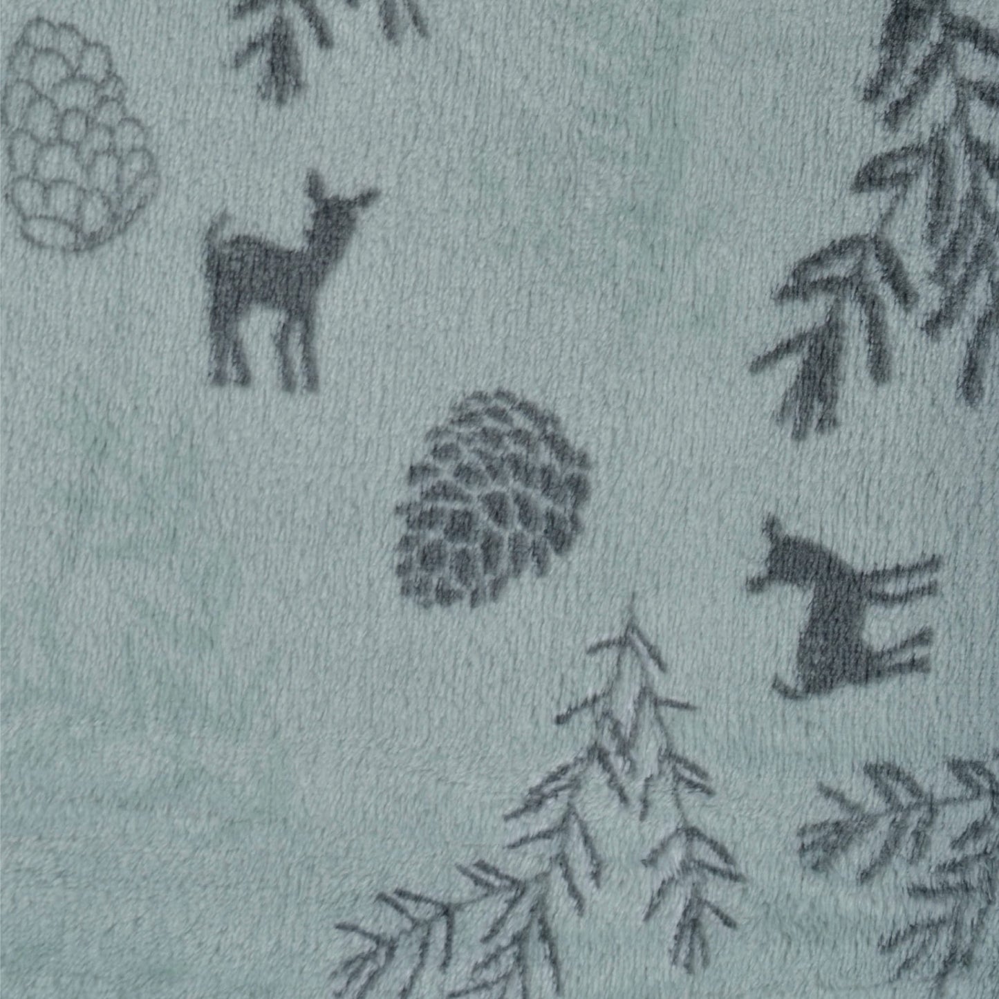 Plush sleep sack - Green Forest (1.5 togs)