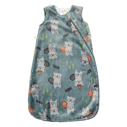 Plush sleep sack - Beavers (1.5 togs)