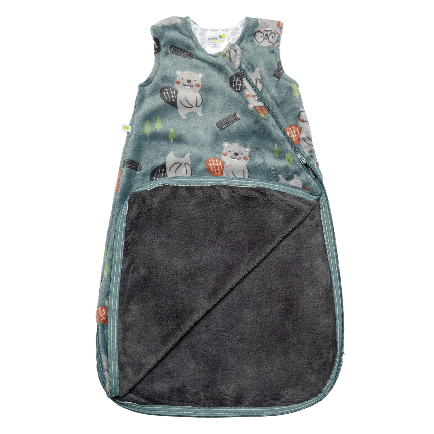 Sac de nuit en peluche - Castors (1.5 Togs)