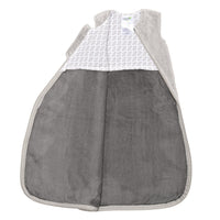 Plush sleep sack - Taupe solid (1.5 togs)