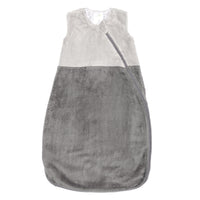 Plush sleep sack - Gray solid (1.5 togs)