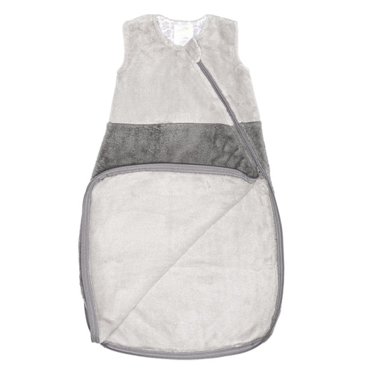 Sac de nuit en peluche - Gris uni (1.5 Togs)