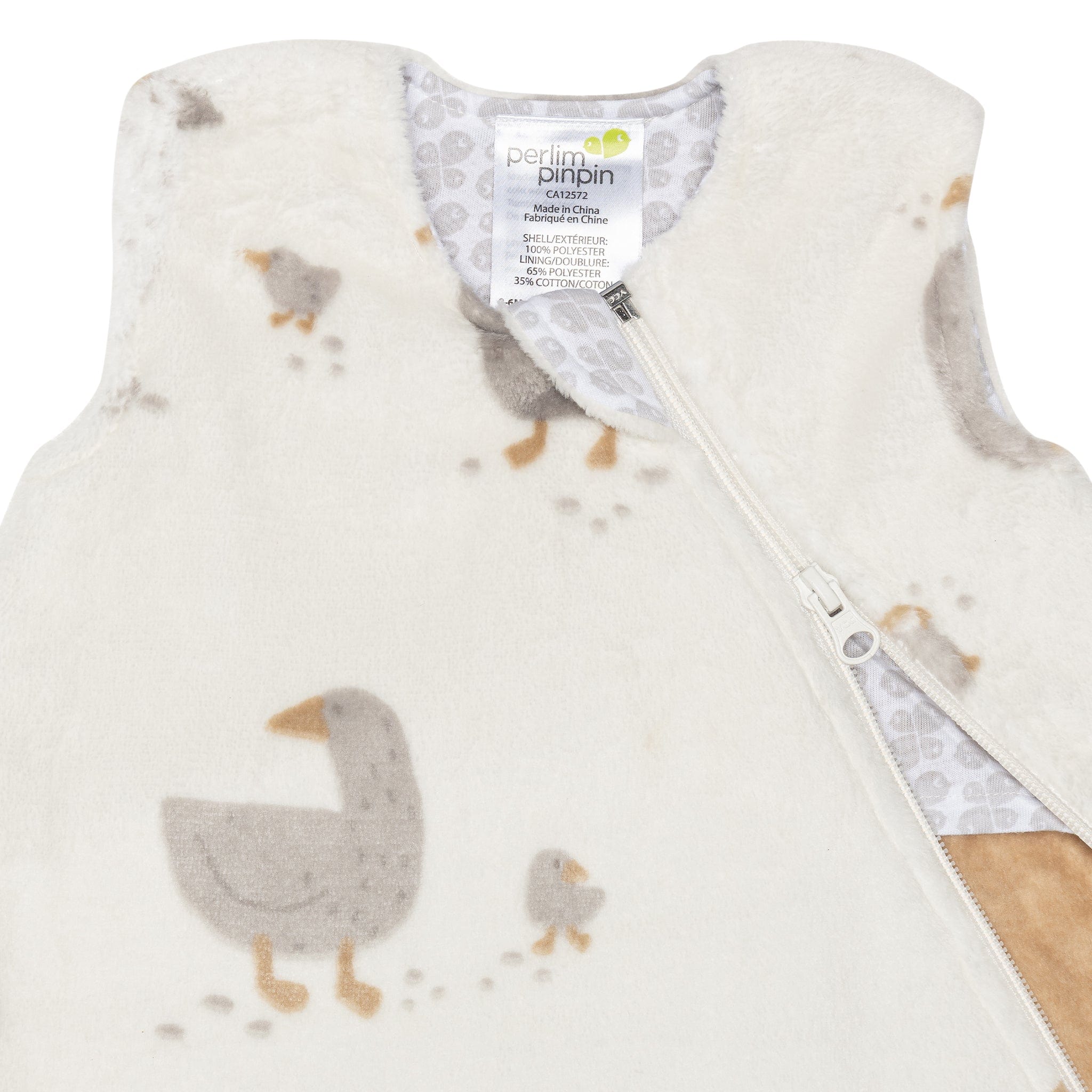 Plush sleep sack - Geese (1.5 togs)