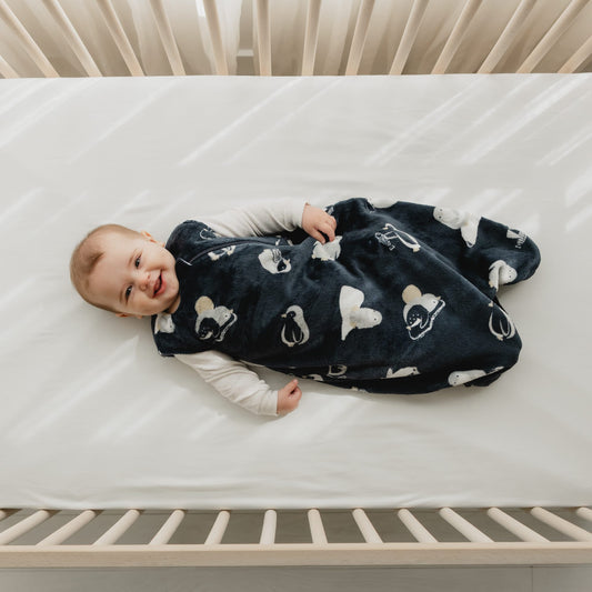 Plush sleep sack - Penguins (1.5 togs)