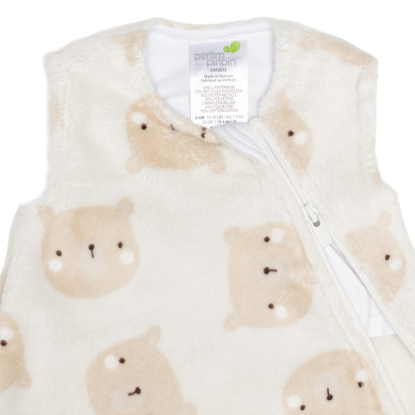 Sac de nuit en peluche - Ours (1.5 togs)