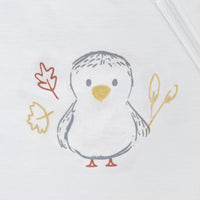 Quilted cotton sleep sack - Ivory Duck (1.0 tog)