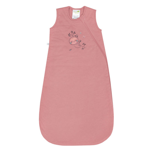 Quilted cotton sleep sack - Pink Panda (1.0 tog)