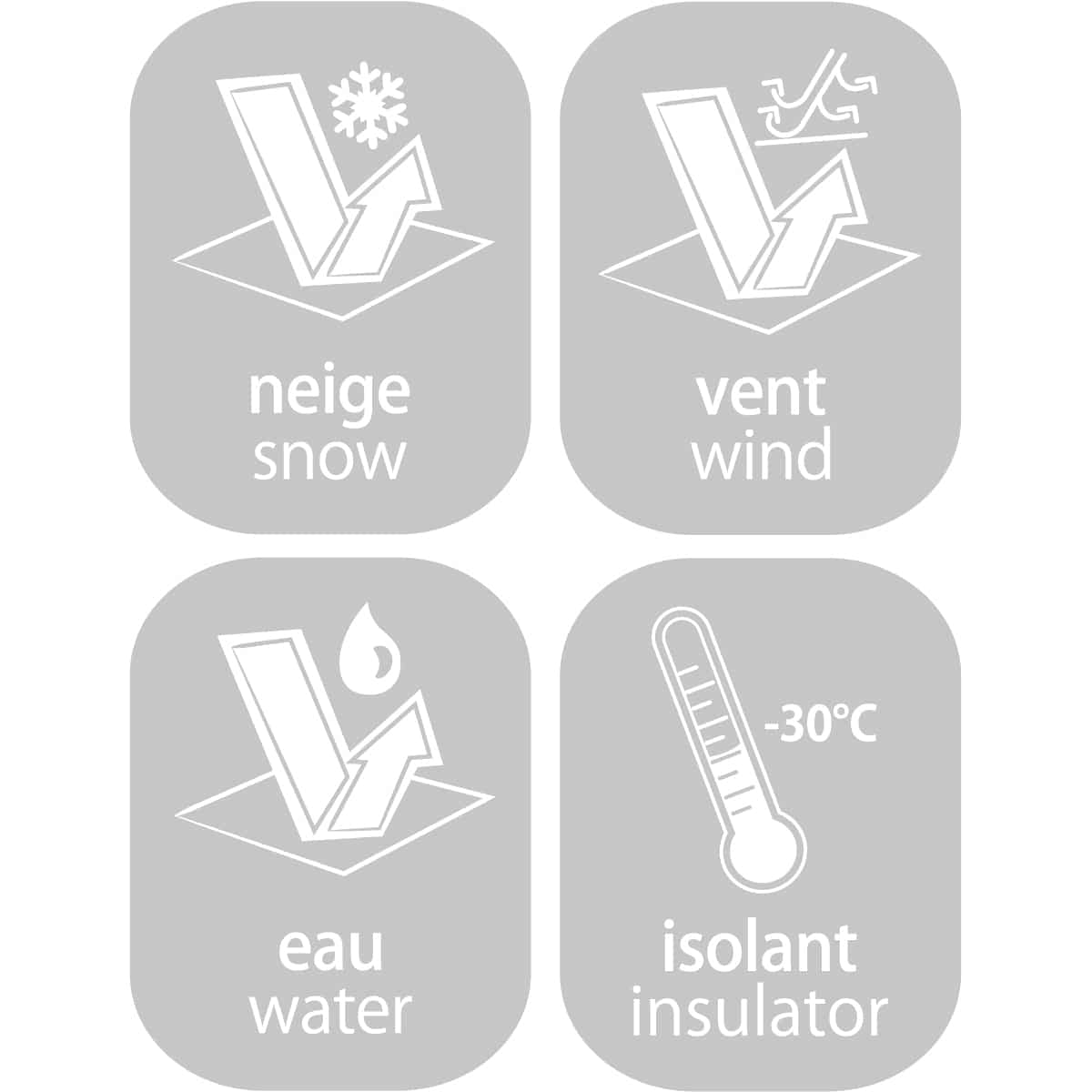 Housse d'hiver pour bébé - Planche à neige