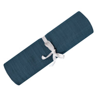 Cotton muslin swaddle - Navy Blue