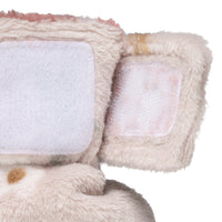 Pantoufles en peluche double épaisseur - Floral