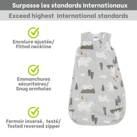 Sac de nuit en peluche - Ours (1.5 Togs)