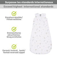 Cotton muslin sleep sack - Insects (0.7 tog)