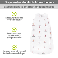 Cotton muslin sleep sack - Circus  (0.7 tog)