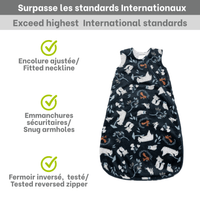 Sac de nuit en peluche - Forêt (1.5 Togs)