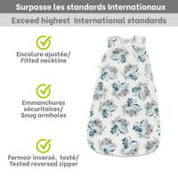 Sac de nuit en peluche - Hiboux (1.5 togs)