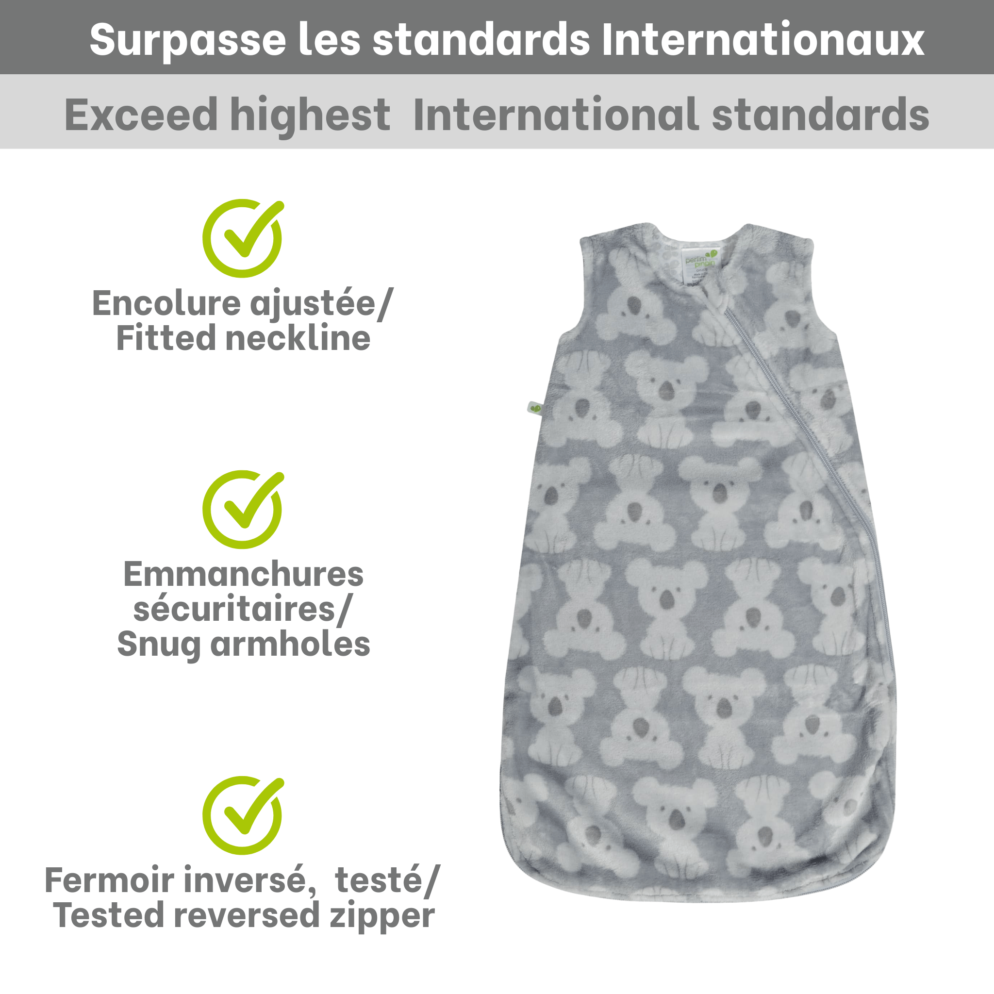 Plush sleep sack - Koalas (1.5 togs)