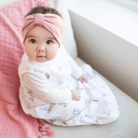 Cotton muslin sleep sack - Beach House (0.7 tog)