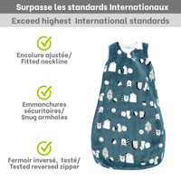 Sac de nuit en peluche - Animaux (1.5 Togs)