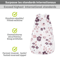 Sac de nuit en peluche - Pensée (1.5 Togs)