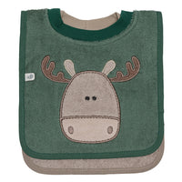 2 Terry bibs set - Moose