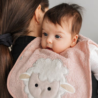 2 Terry bibs set - Sheep