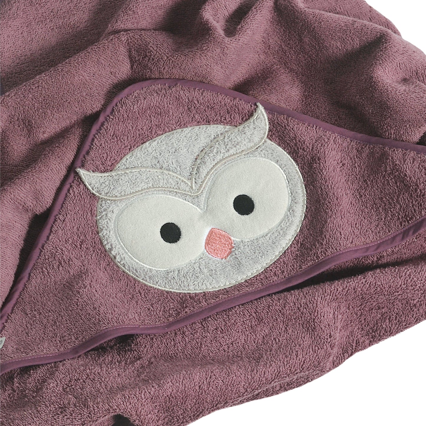 Baby hooded towel - Owl