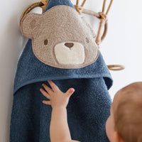 Baby hooded towel - Bear