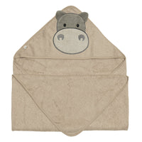 Baby hooded towel - Hippo