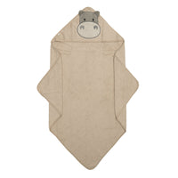 Baby hooded towel - Hippo