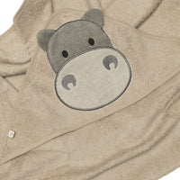 Baby hooded towel - Hippo