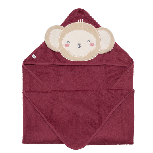 Baby hooded towel - Monkey