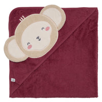 Baby hooded towel - Monkey