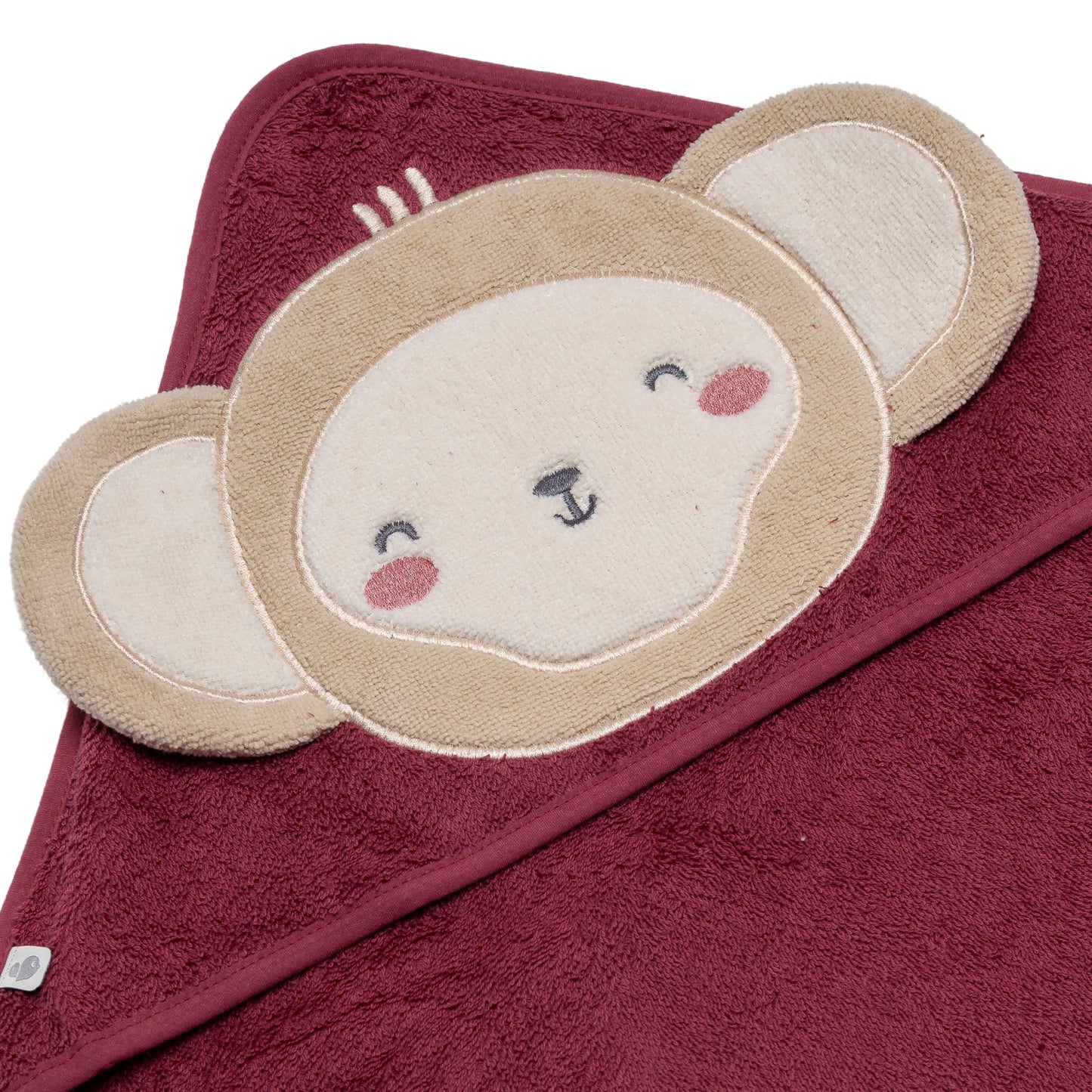 Baby hooded towel - Monkey