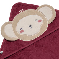 Baby hooded towel - Monkey