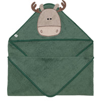 Baby hooded towel - Moose