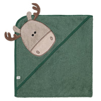 Baby hooded towel - Moose